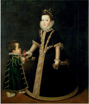 Sofonisba Anguissola Girl with a dwarf